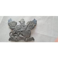 Plaque de casque a pointe,  Badoise Fer   WW1  ( FA)