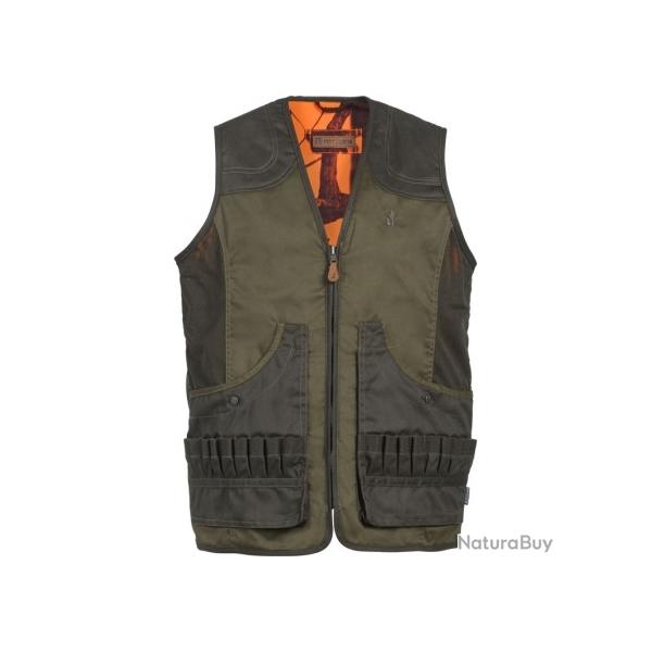 GILET DE CHASSE PERCUSSION SAVANE REVERSIBLE TAILLE M