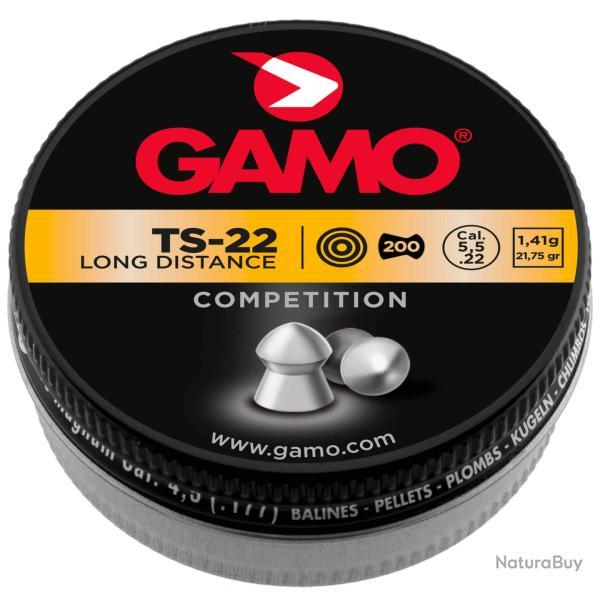 200 PLOMBS GAMO TS-22 LONGUE DISTANCE COMP�TITION 5,5MM