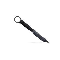 COUTEAU TACTIQUE SCORPION WILDSTEER PARACORDE NOIRE