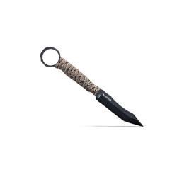 COUTEAU TACTIQUE SCORPION WILDSTEER PARACORDE DESERT CAMO