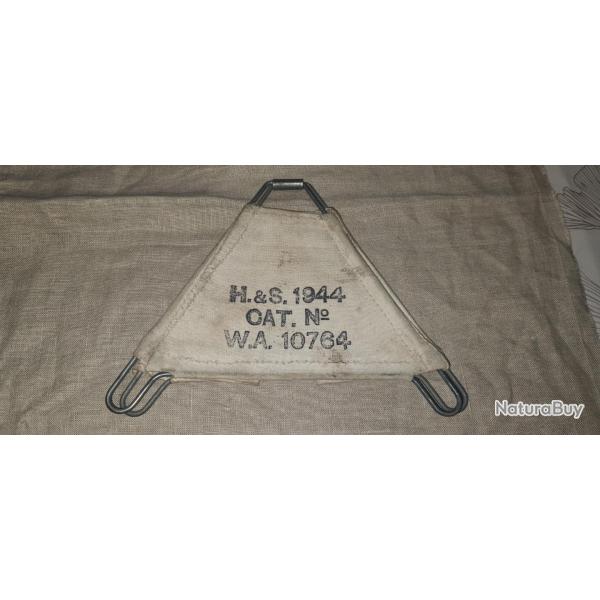 Panneau GB  de signalisation de mine dat� 1944 ORIGINAL (123)