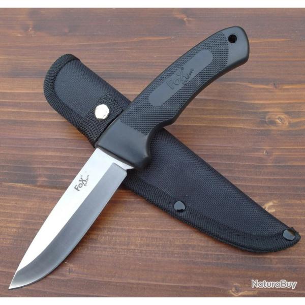 Couteau de Chasse MFH - Lame Fixe 11,5cm Acier 420