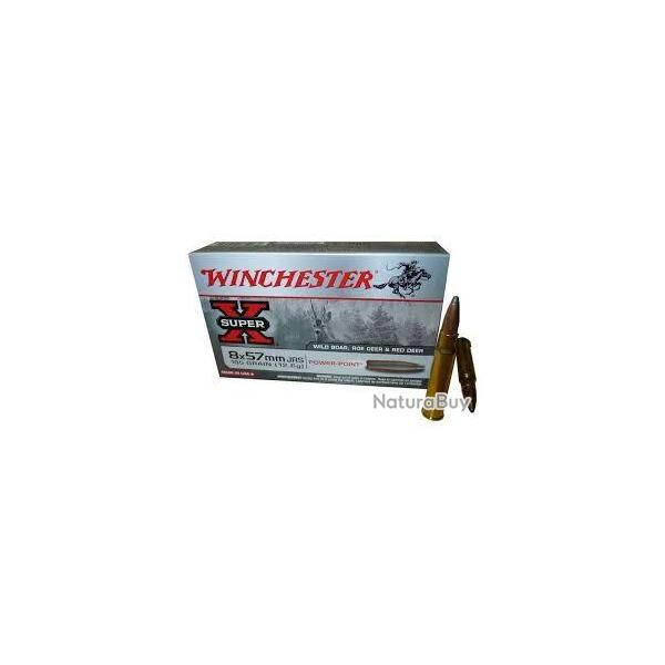 Balles Winchester power point 9,3x62 18.5 g / 286 grains