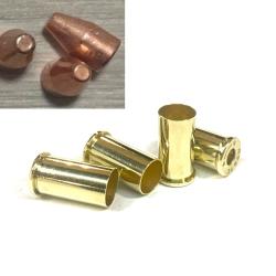 B13 Lot rechargement 38 SW (x25) avec ogive CUIVRE + douille + amorce