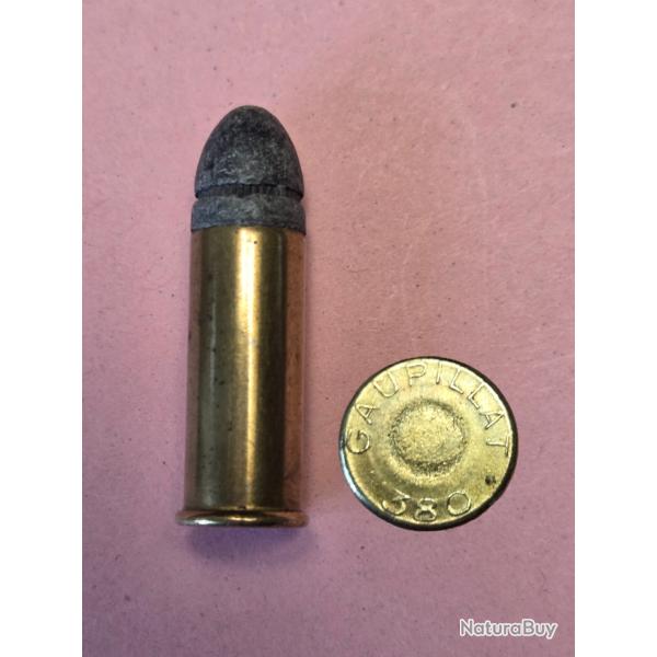 Une belle 9,6 x 25 R gaupillat 380 long poudre noire en D