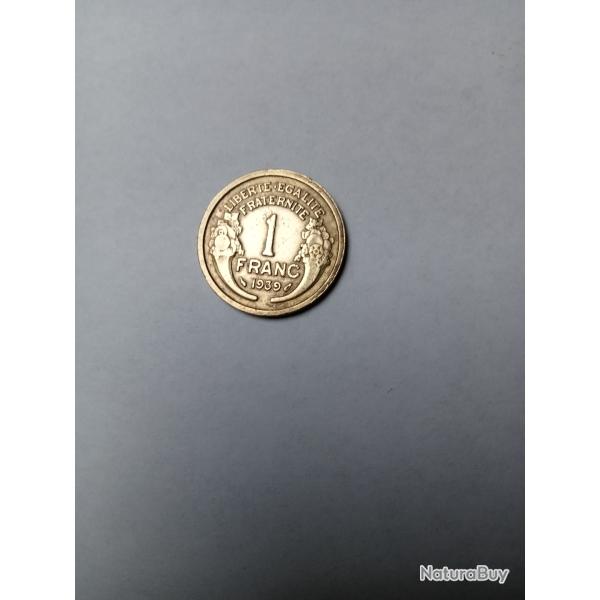 1 franc morlon 1939