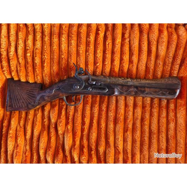 R�plique pistolet � silex