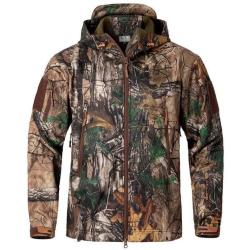 1� sans r&eacute;serve Veste &agrave; Capuche Militaire pour printemps &eacute;t&eacute; &agrave; Coque Souple, Manteau Imperm&eacute;able 1