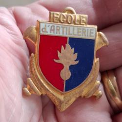 INSIGNE ECOLE ARTILLERIE