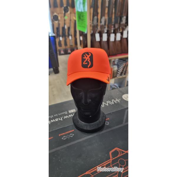 casquette Browning orange 1