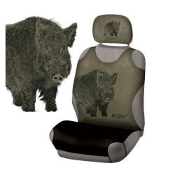 WILDZONE - Housse de si&egrave;ge pour voiture avec sanglier