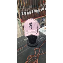 casquette Browning rose