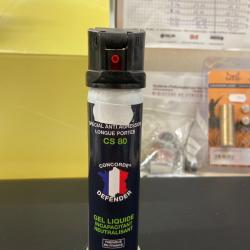 Lacrymogene Bombe De D&eacute;fense Concorde Defender A&eacute;rosol Gel CS 75 ML