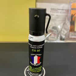 Lacrymogene Bombe de d&eacute;fense Concorde Defender CS 80 Gel 25 ml