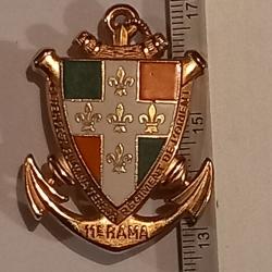 Insigne du 11&egrave;me r&eacute;giment d'artillerie de marine (11&egrave;me RAMa) - Boussemart
