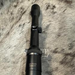 LUNETTE SWAROVSKI HABICHT  2.5-10X42 A RAIL  RET.4  AVEC MONTAGE  BLASER OCCASION (0002984)
