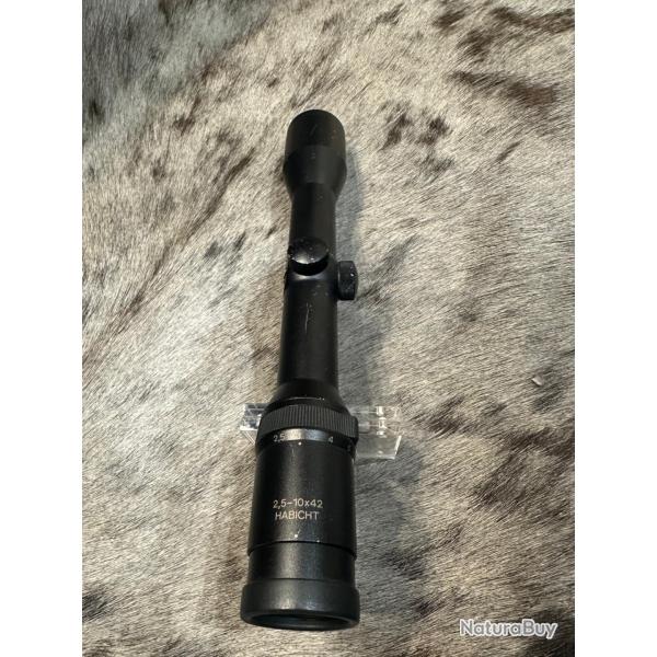 LUNETTE SWAROVSKI HABICHT  2.5-10X42 A RAIL  RET.4  AVEC MONTAGE  BLASER OCCASION (0002984)