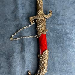 R&eacute;plique couteau,dague dragon f&eacute;erique