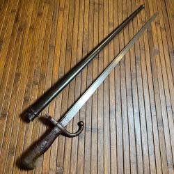 BELLE BA&Iuml;ONNETTE GRAS DE ST &Eacute;TIENNE 1876 ET MONOMATRICULE