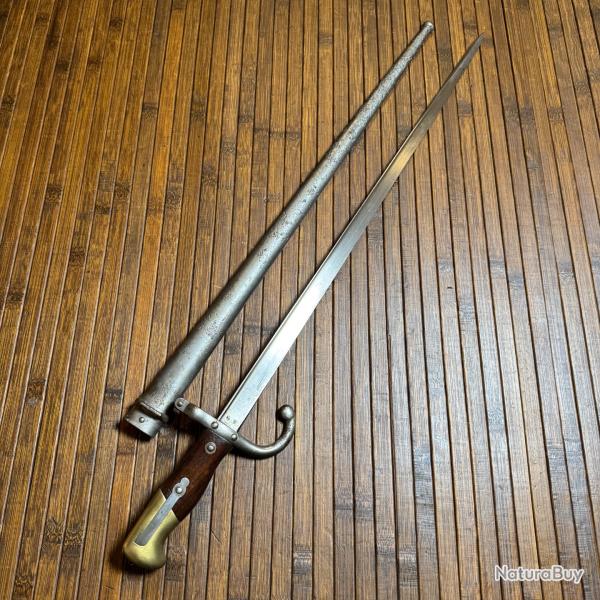 BA�ONNETTE GRAS 1874 DE ST �TIENNE 1878