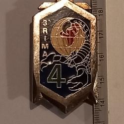 Insigne de la 4&egrave;me compagnie du 3&egrave;me r&eacute;giment d'infanterie de marine (3&egrave;me RIMa) - Centrafrique