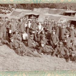 CPA - photo D'un groupe de soldats allemands -N7372