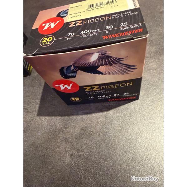 Cartouche zz pigeon n5.5 (cal 20)