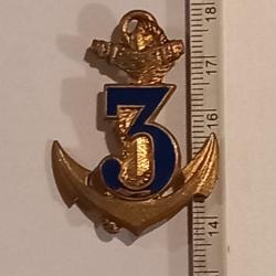Insigne du 3&egrave;me r&eacute;giment d'infanterie de marine - Drago