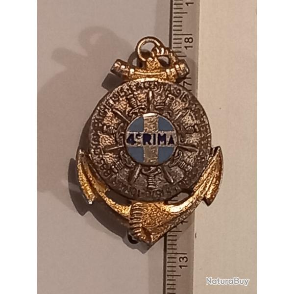 Insigne du 4�me r�giment d'infanterie de marine (4�me RIMa) - Andor
