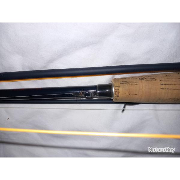 Canne a mouche avec moulinet caperlan