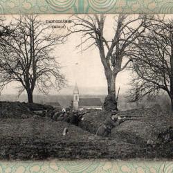 CPA - MILITAIRE DANNEMARIE ( Alsace ) -N7376