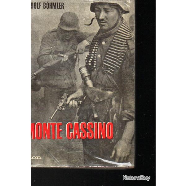 campagne d'Italie. Monte Cassino.chasseurs parachutistes germanique de rudolf bohmler ,