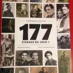 Livre + Puzzle Forces Sp&eacute;ciales Commandos Marine KIEFFER 177 Visages du jour J