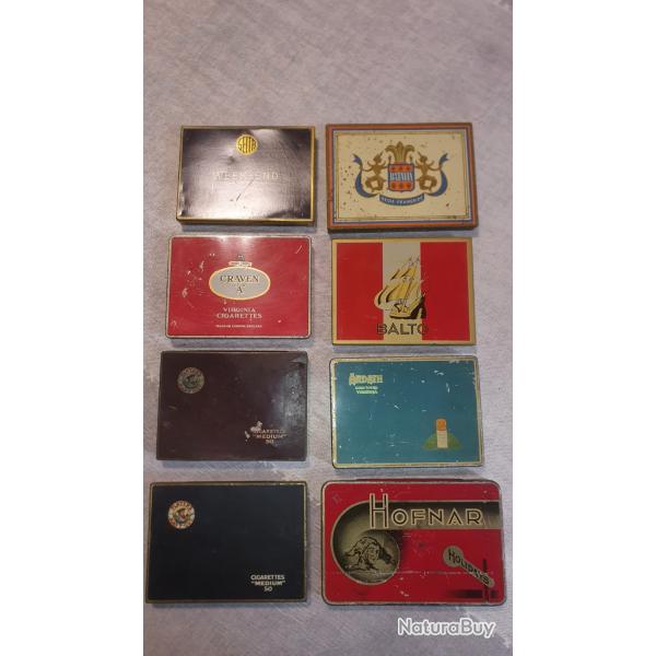 Bo�tes de cigarettes Vides