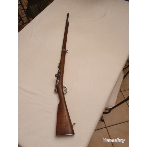 Fusil gras scolaire demillitarise inapte au tir