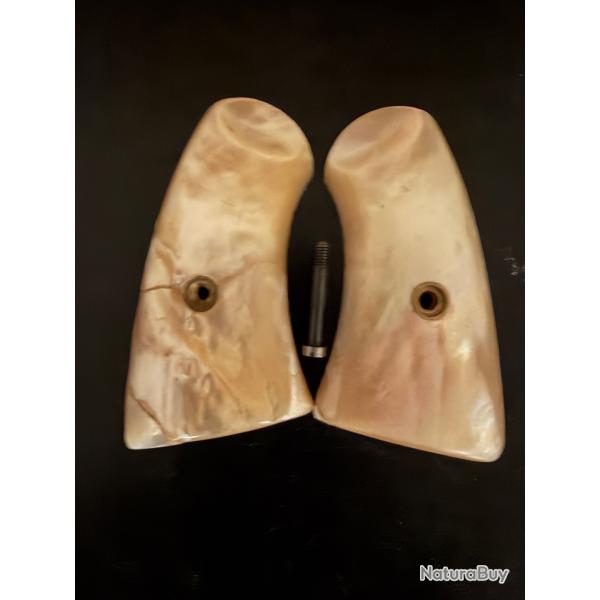 Plaquette nacre smith & Wesson Schofield