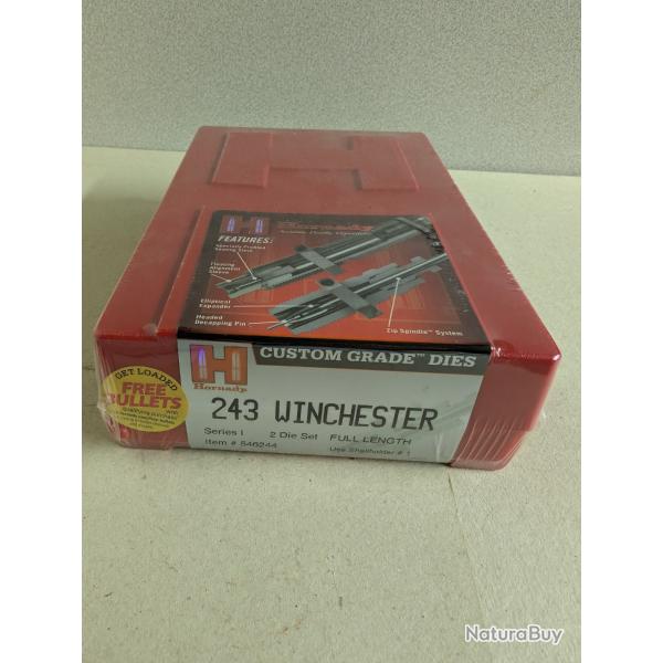 Jeu d'outils HORNADY 243 winchester
