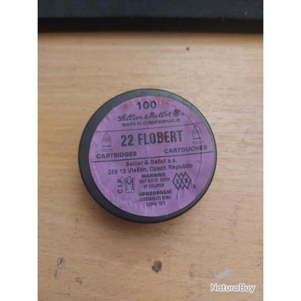 Boite 100 cartouche 6mm flobert S&B