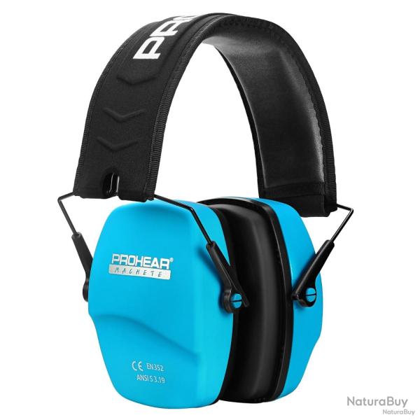 CASQUE ANTIBRUIT ZOHAN PROHEAR - BLEU - LIVRAISON GRATUITE
