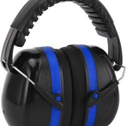 CASQUE ANTIBRUIT SNR 32DB - BLEU - LIVRAISON GRATUITE