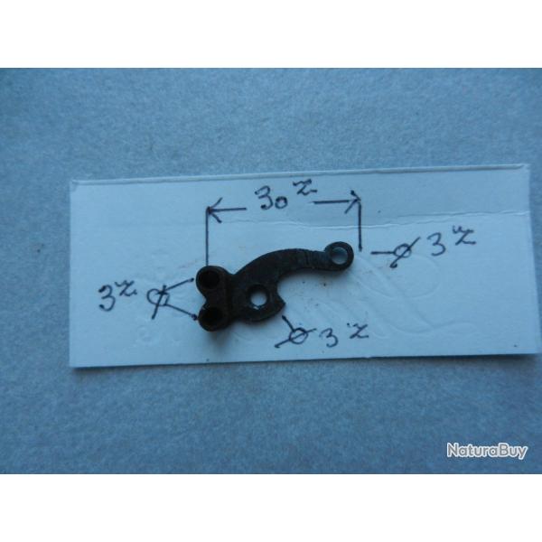 bride de noix de fusil de  chasse ancien a percussion