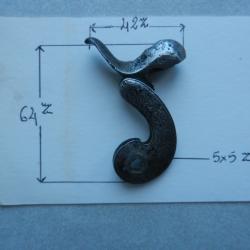 chien de fusil de  chasse ancien a broches