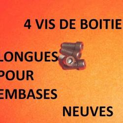 4 vis embase BROWNING SAUER STEYR TIKKA VOERE WINCHESTER ZASTAVA BERETTA BSA HR HEYM MAUSER....