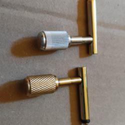Lot de 2 Sondes (pousse plomb) UPGRADE pour pistolet Crosman 2240, 2250... Avec 2 culasses polym&egrave;re