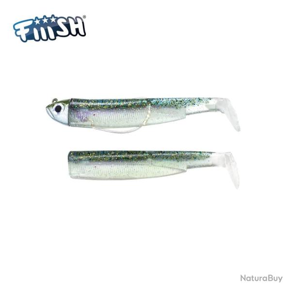 LEURRE FIIISH BLACK MINNOW N�1 70 COMBO SHORE 3 GR GHOST MINNOW