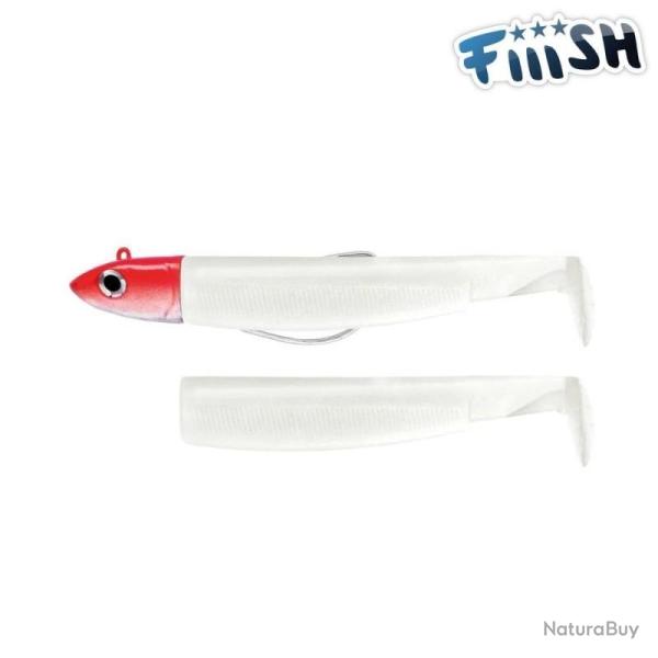LEURRE FIIISH BLACK MINNOW N�1 70 COMBO OFF SHORE 6 GR BLANC