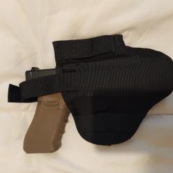 Holster universel noir pour ceinture