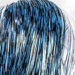 Flashabou Grizzly Bleu barr&eacute; noir