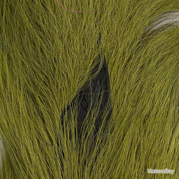 Bucktail queue de daim Large Olive